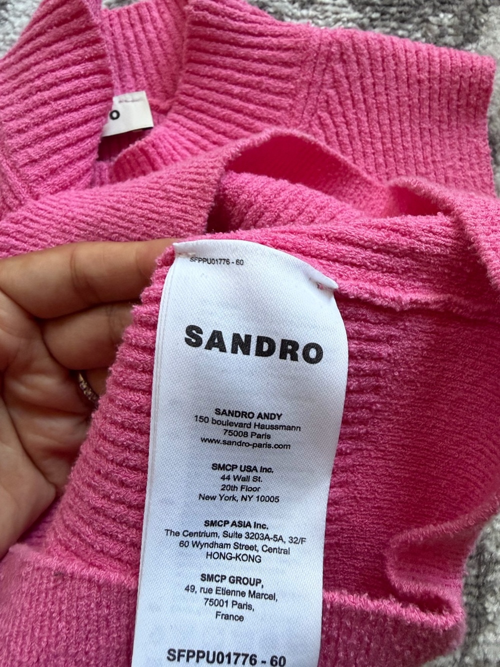 Sandro Sagan Mock Neck Rib Tank - Picture 5 of 6